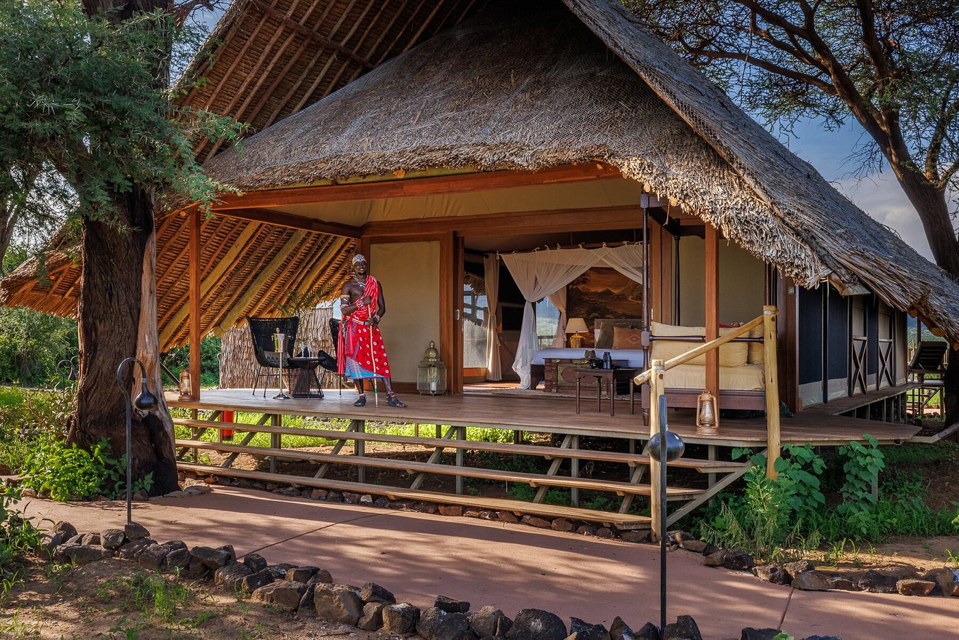 Soroi Larsens Camp - Samburu hotel view 4